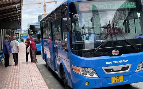LƯU Ý: Từ ngày 15-8, 6 tuyến xe buýt ở TP HCM thay đổi lộ trình