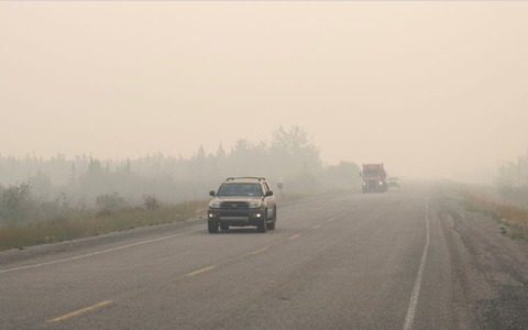Cháy rừng ở Canada: Toàn bộ 20.000 cư dân thành phố Yellowknife sơ tán