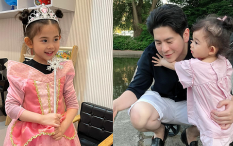 Ái nữ nhà Mai Hồ gây sốt với loạt khoảnh khắc "xinh như búp bê"