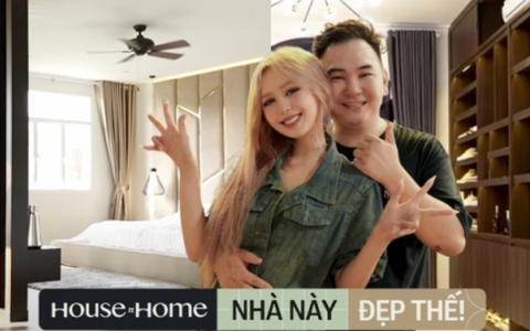 Biệt thự to đùng của vợ chồng Xoài Non: Có hẳn 1 tầng cho thú cưng chạy, chỉ riêng phòng ngủ đã làm mất 3 tháng