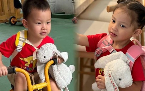 Ngày học đầu tuần của Lisa - Leon nhà Hà Hồ ở ngôi trường có học phí trăm triệu thế nào?