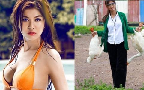 Hoa hậu đông con nhất showbiz Việt: Từng gặp biến cố đến mức vào bệnh viện tâm thần, giờ về làm nông, sống an yên