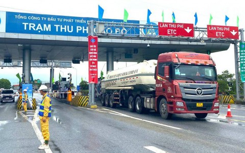 Tăng mạnh mức thu phí cao tốc Cầu Giẽ - Ninh Bình và TP HCM - Long Thành - Dầu Giây
