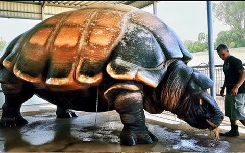 Cứ ngỡ “cụ rùa” Tây Du Ký là tưởng tượng, hóa ra 'bản real' dài 5m từng sống trên Trái đất