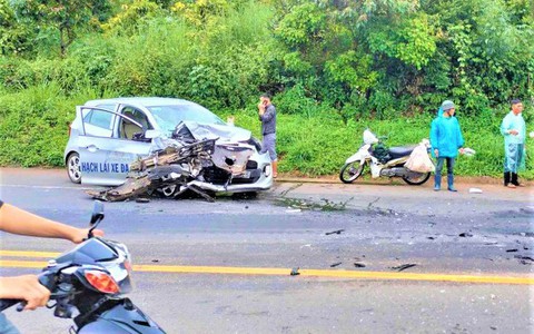 Tin mới vụ thầy giáo dạy lái tử vong sau va chạm giao thông