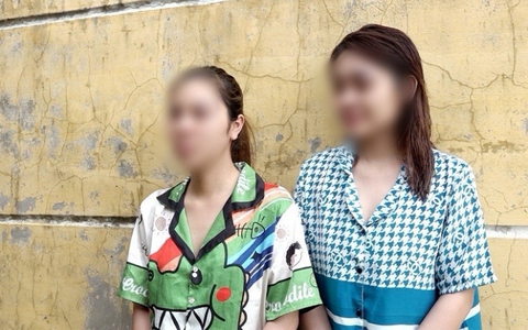Bắt 2 cô gái cưỡng đoạt tài sản của "con nợ"