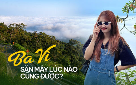 Nhiều lựa chọn địa điểm săn mây Ba Vì cực đẹp mà lại an toàn cho các gia đình