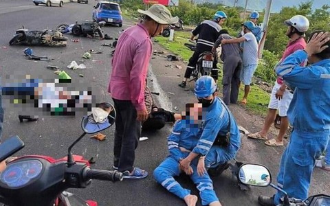 Chưa đủ cơ sở khởi tố vụ cha giao ô tô cho con 16 tuổi lái, tông hàng loạt xe máy