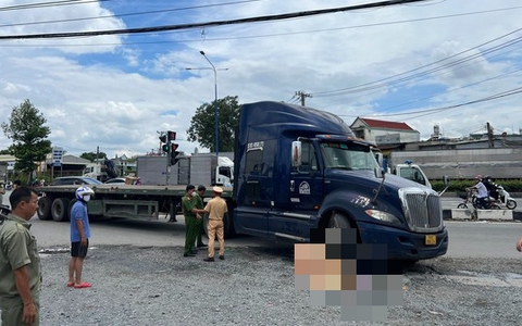 Nữ sinh lớp 8 ở Bình Dương tử vong thương tâm dưới bánh xe đầu kéo