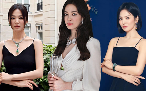 Gọi Chaumet là định mệnh của Song Hye Kyo vì lần nào xuất hiện cũng khiến truyền thông bùng nổ