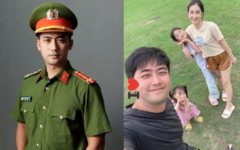 Nam diễn viên đóng công an nhiều nhất màn ảnh, bỏ phố về quê, sống hạnh phúc bình yên bên vợ kém 11 tuổi