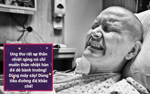 Lan truyền tin đồn "dùng máy sấy, tiêu đường chữa bệnh ung thư": Chuyên gia nói gì?
