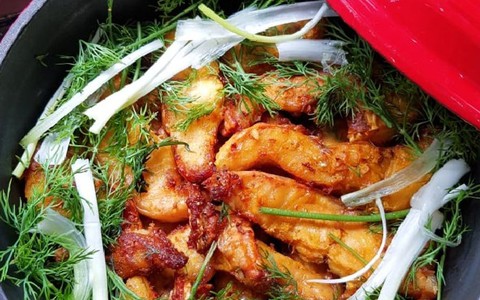 Cuối tuần cùng gia đình thưởng thức món chả cá Lã Vọng thơm ngon, chuẩn vị