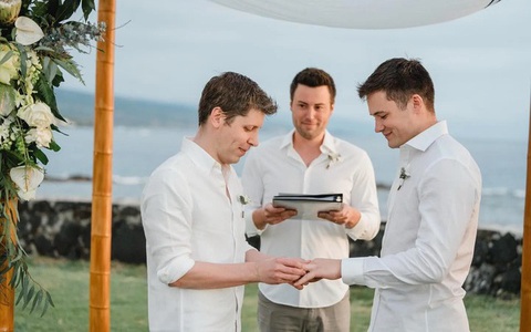 CEO OpenAI Sam Altman làm lễ cưới với bạn trai lập trình viên