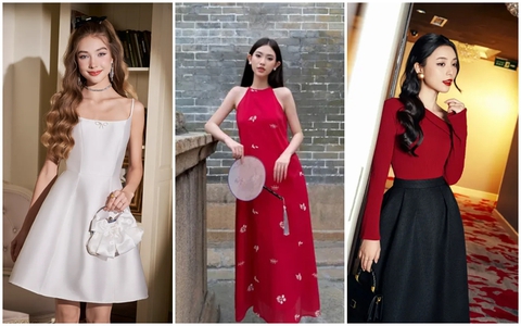 4 set váy vừa đẹp lại vừa thanh lịch, các chị em diện Tết này là chuẩn bài
