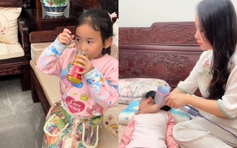 Con sụt sịt, mẹ bỉm mách mẹo của người Trung Quốc "cho ăn quả ngâm, dùng máy sấy ấm lưng", bác sĩ nói gì?