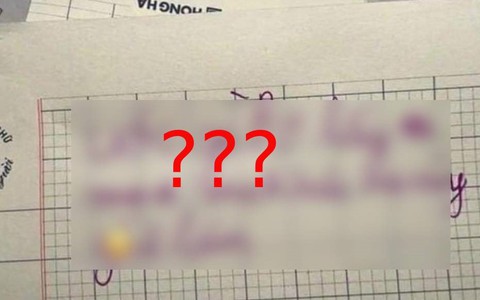 Học sinh lớp 1 viết 10 chữ vào vở, ai nấy đọc mà "đổ mồ hôi": Không dám tưởng tượng "hậu quả" khi mẹ nhìn thấy