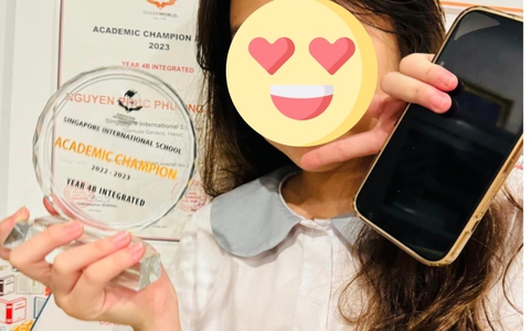 Vợ cũ Shark Bình "flex" con gái cưng: Học vượt cấp vẫn đạt học lực xuất sắc, "cái gì cũng biết và muốn là hạng nhất"