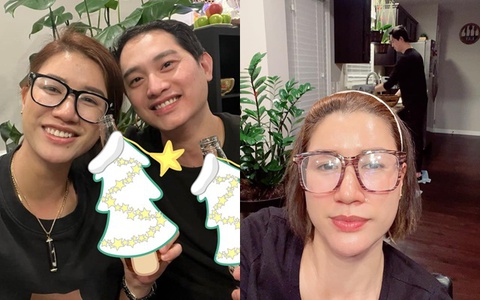 Lần đầu tiên sau khi sang Mỹ định cư, Trang Trần than thở vì chồng mắc một "căn bệnh"