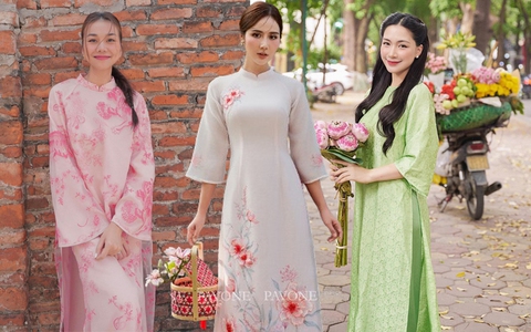 Bóc giá những mẫu áo dài được lòng sao Việt, có thiết kế chỉ hơn 600k