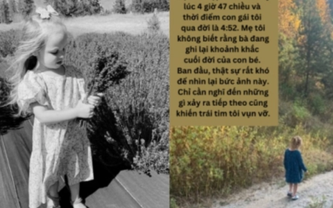 Người bà chụp lại khoảnh khắc cháu gái chơi đùa mà không ngờ lại là bức ảnh cuối cùng, thảm họa ập đến sau đó chỉ vài phút