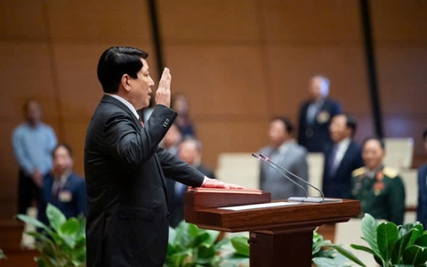 Lễ tuyên thệ nhậm chức của Chủ tịch nước Lương Cường