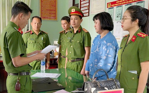 Bắt tạm giam bà Hoàng Thị Kim Châu - nguyên Tổng Giám đốc Công ty Bách Đạt An