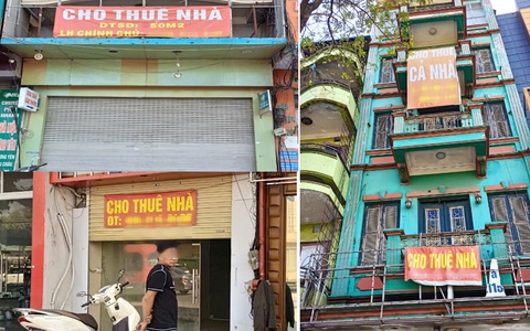Biển "cho thuê nhà" mọc lên như nấm sau mưa ở Hà Nội: Ế nhưng giá vẫn tăng, người thuê méo mặt!