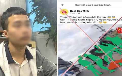Quản trị viên trang Facebook "Beat Bắc Ninh" vừa bị công an xử phạt