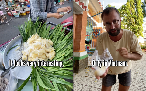 Món ăn "chỉ có tại Việt Nam" khiến anh Tây khen nức nở nhưng vẫn đọc sai tên, dân mạng phải giúp sửa gấp