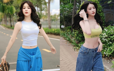 DJ Mie sở hữu body cực cháy, eo nhỏ chưa đến 60cm ai nhìn cũng mê: Bí quyết từ ăn uống, "độc lạ" nhất là kiểu uống trà sữa bóp eo