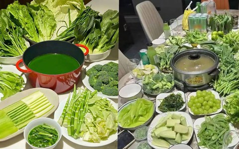 Cười ra nước mắt với tiệc tất niên: Lẩu xanh mướt và thịt "tan vào nước" gây bão mạng