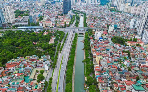 Dòng sông hơn 2.000 năm tuổi của Thủ đô bắt đầu được "giải cứu" nhờ công trình trị giá 16.293 tỷ đồng