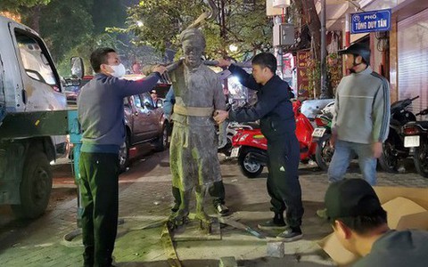 Hà Nội: Đặt tượng người đàn ông gánh phở khi cải tạo phố ẩm thực Tống Duy Tân