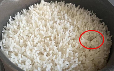 Tấm ảnh khiến nhiều người nổi da gà vì hiện tượng lạ xảy ra khi nấu cơm, dân mạng cũng không ai giải thích nổi