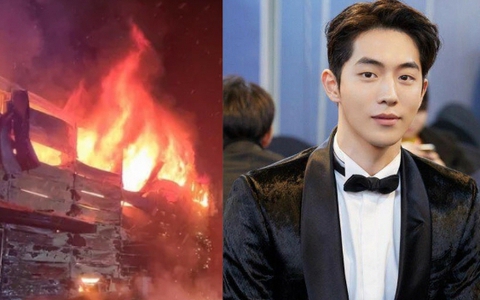 Sốc: Hỏa hoạn thiêu rụi nơi tài tử Nam Joo Hyuk đang quay phim