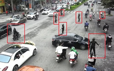 Khởi tố vụ án, tạm giữ 5 người 'điều tiết giao thông' cho đoàn xe đám cưới ở Thanh Hóa