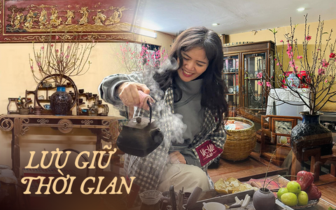Thời gian ngưng đọng trong căn nhà của một gia đình Hà Nội đam mê sưu tập đồ cũ