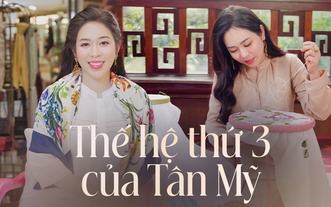 Thế hệ thứ 3 của Tân Mỹ: "Chiếc khăn thêu tay gửi nơi tiền chiến, nuôi dưỡng tâm hồn 3 thế hệ suốt hơn 50 năm"