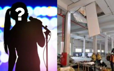 Nhân viên rơi từ độ cao 6m, khiến 1 ca sĩ nhập viện khẩn cấp vì bị thương nặng
