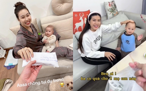 Trend bất cứ mẹ bỉm nào cũng mê, đảm bảo các bố ''đu trend' này gia đình ngập tràn tiếng cười hạnh phúc