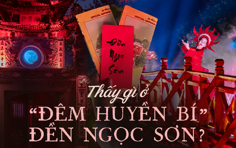 Lần đầu trải nghiệm tour đêm tâm linh mới nhất ở Hà Nội: Kỳ công, hoành tráng nhưng vẫn để lại một chút tiếc nuối
