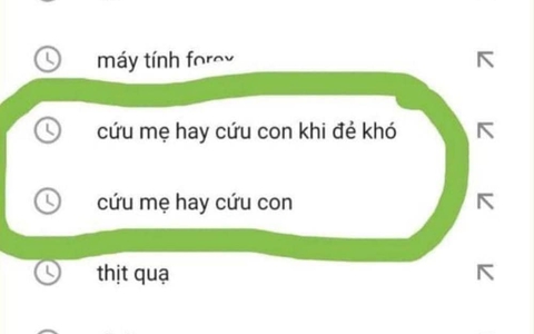 Vợ đang đợi đẻ lỡ đọc được lịch sử google của "ông chồng lo xa nhất nước"