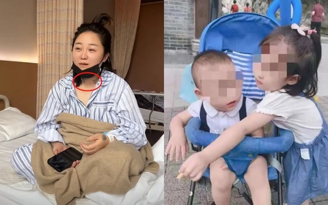 Mẹ của hai đứa trẻ trong vụ "bố ném hai con xuống lầu" mắc bệnh nặng, bày tỏ một khát vọng để chữa lành vết thương mất con