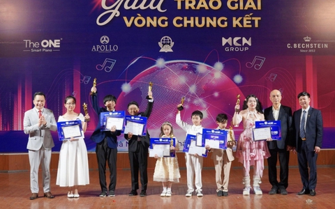 Lộ diện danh sách các thí sinh chiến thắng tại "Cuộc thi Piano mở rộng toàn quốc 2024"