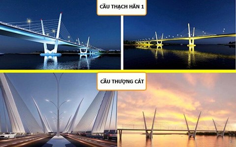Thiết kế cầu Thượng Cát nghi đạo ý tưởng cầu Thạch Hãn 1, Hà Nội nói gì?