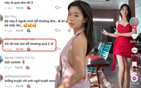 TikToker "Thảo da ua" nổi tiếng từ bộ váy đỏ: Từng cạo đầu là thật, nhưng danh hiệu "chị đẹp U40" có như lời đồn?