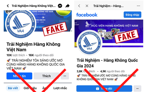 Học viện Hàng không Việt Nam cảnh báo tình trạng bị mạo danh bán khóa học hè