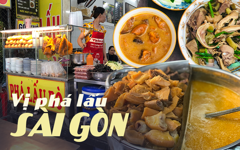 2 hương vị đặc trưng của phá lấu Sài Gòn chỉ ăn 1 lần là nhớ mãi, bạn có phân biệt được?