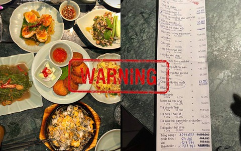 Một nhà hàng đồ Thái ở TPHCM bị khách tố tính "bill chồng bill" chênh hơn 400k, thậm chí không phải lần đầu?